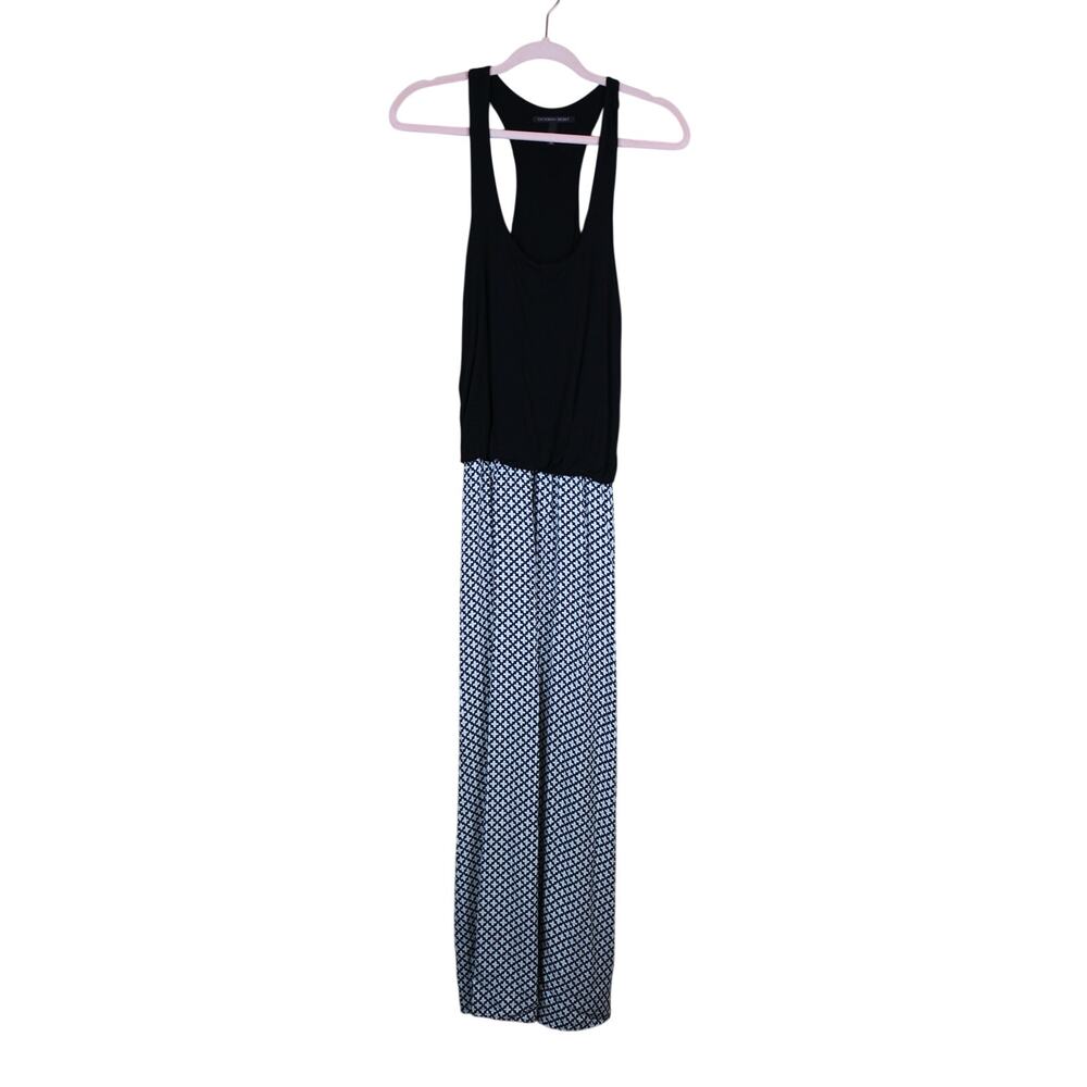 Victoria's Secret Black Racerback Tank Jersey Stretchy‎ Casual Boho Maxi Dress